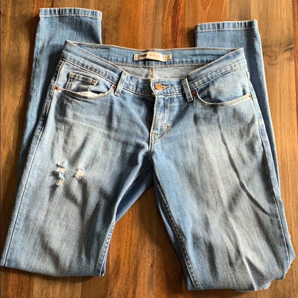 Levi’s 525 destroyed jeans- size 3